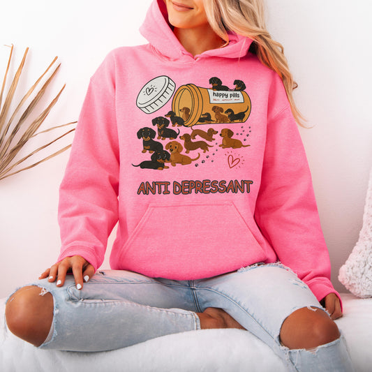 Dachshund Hoodie – Funny Weenie Dog Gift for Dachshund Lovers