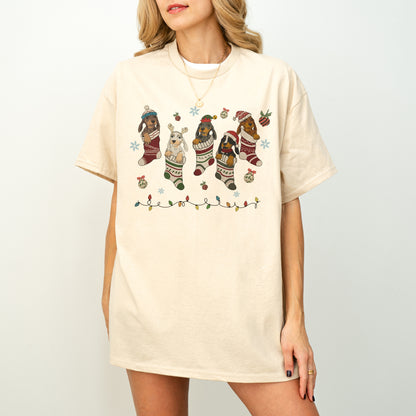 Dachshund Christmas Shirt – Cute Doxie Mom Holiday Gift