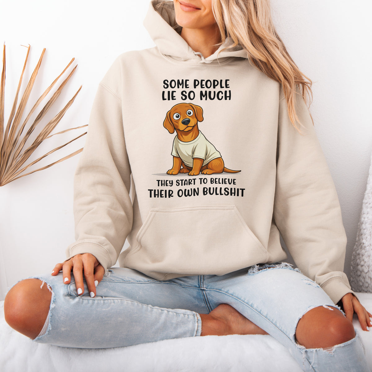 Funny Dachshund Hoodie Sarcastic Gift