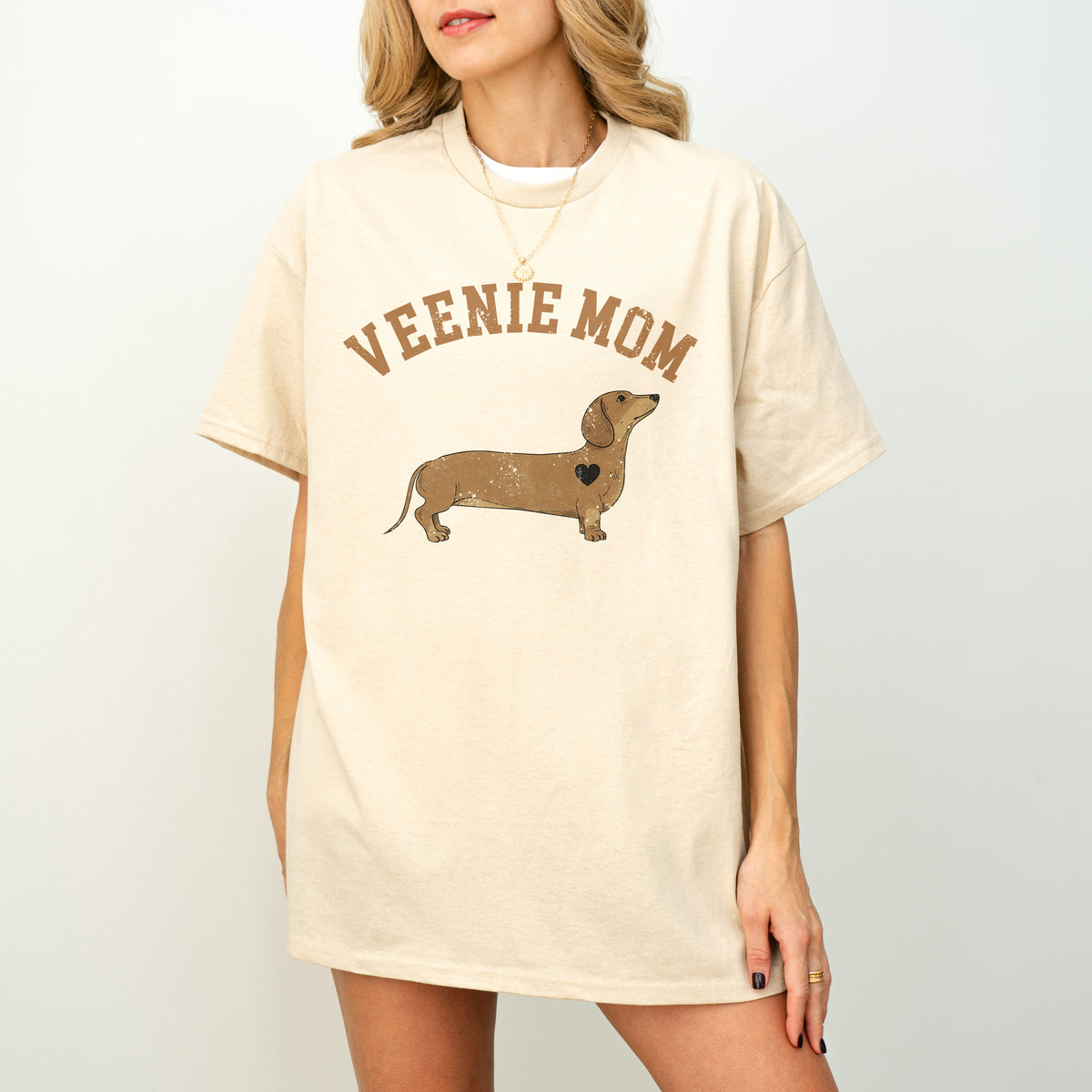 Veenie Mom Dachshund Mom Shirt Pet Lover Gift