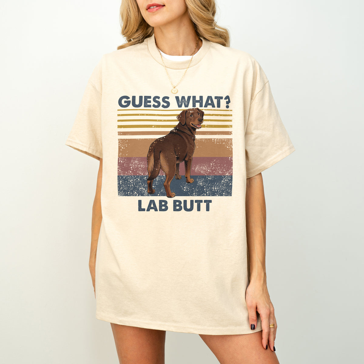 Guess What Labrador Butt Shirt – Funny Dog Lover Gift