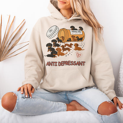 Dachshund Hoodie – Funny Weenie Dog Gift for Dachshund Lovers