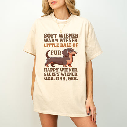Soft Wiener Warm Wiener Dachshund Shirt