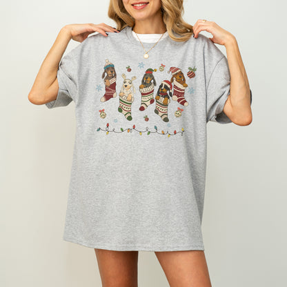 Dachshund Christmas Shirt – Cute Doxie Mom Holiday Gift