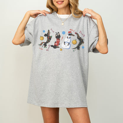 Christmas Dachshund Chaos Shirt – Funny Holiday Wiener Dog Tee