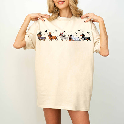 Dachshund Halloween Shirt – Cute Ghost Dog Spooky Gift