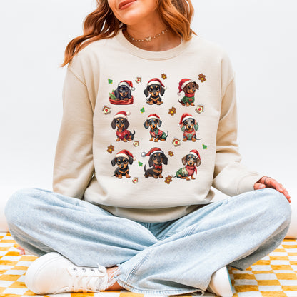 Dachshund Christmas Sweatshirt