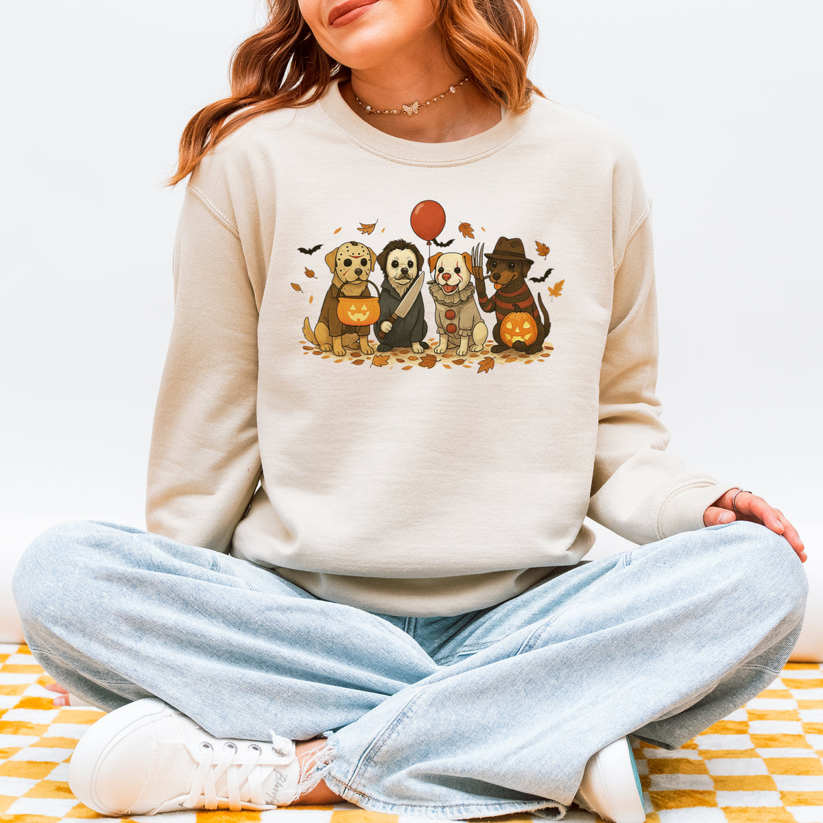 Halloween Dog Sweatshirt – Spooky Funny Fall Dog Gift