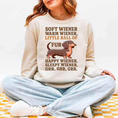 Soft Wiener Warm Wiener Dachshund Sweatshirt