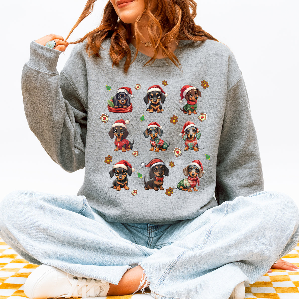 Dachshund Christmas Sweatshirt