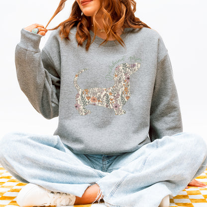 Personalized Dachshund Dog Mama Sweatshirt