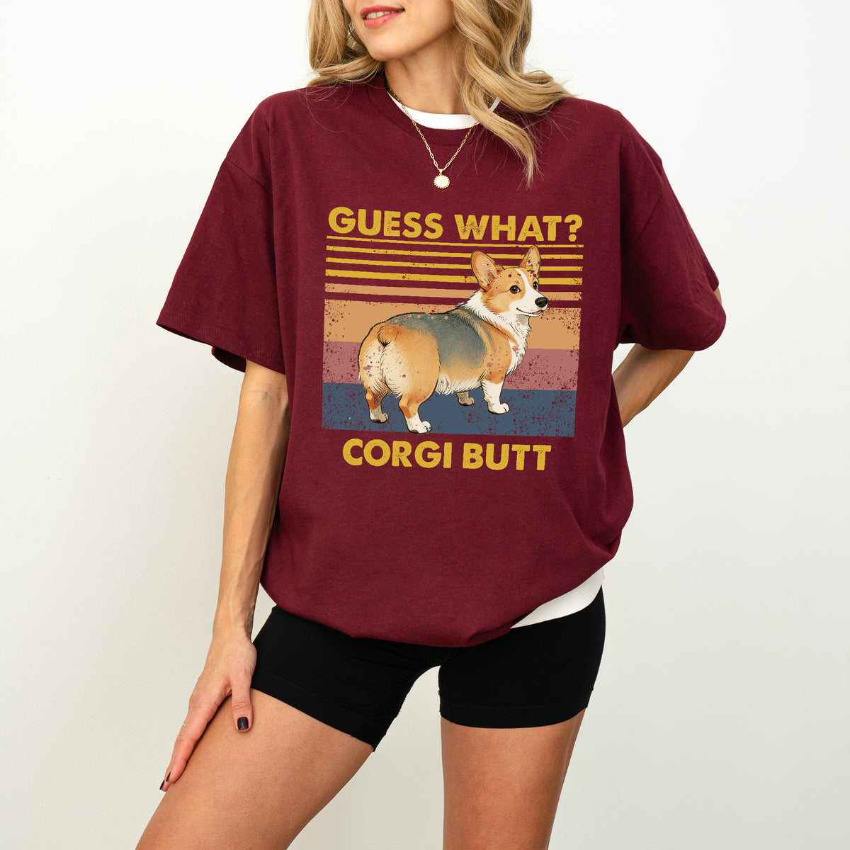 Guess What Corgi Butt Shirt – Funny Dog Lover Gift