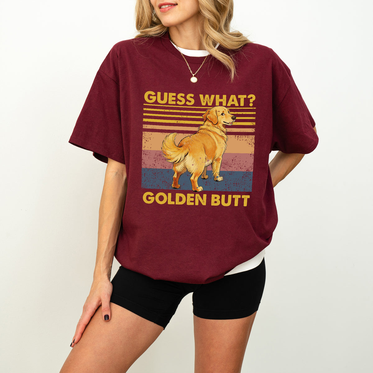 Guess What Retriever Butt Shirt – Funny Dog Lover Gift
