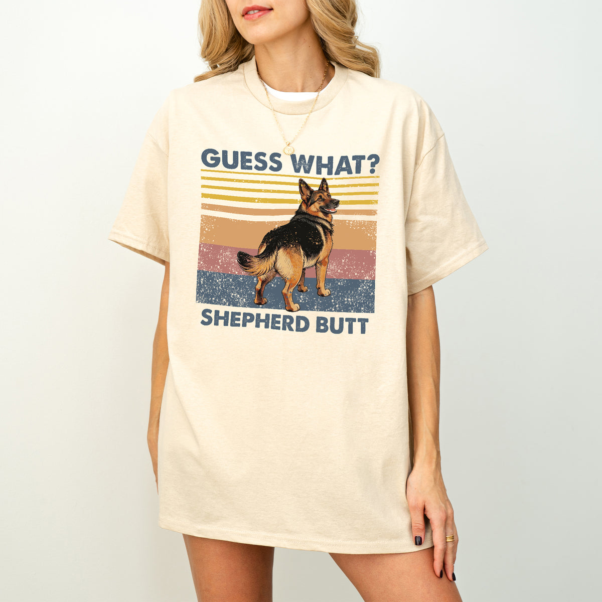 Guess What Shepherd Butt Shirt – Funny Dog Lover Gift