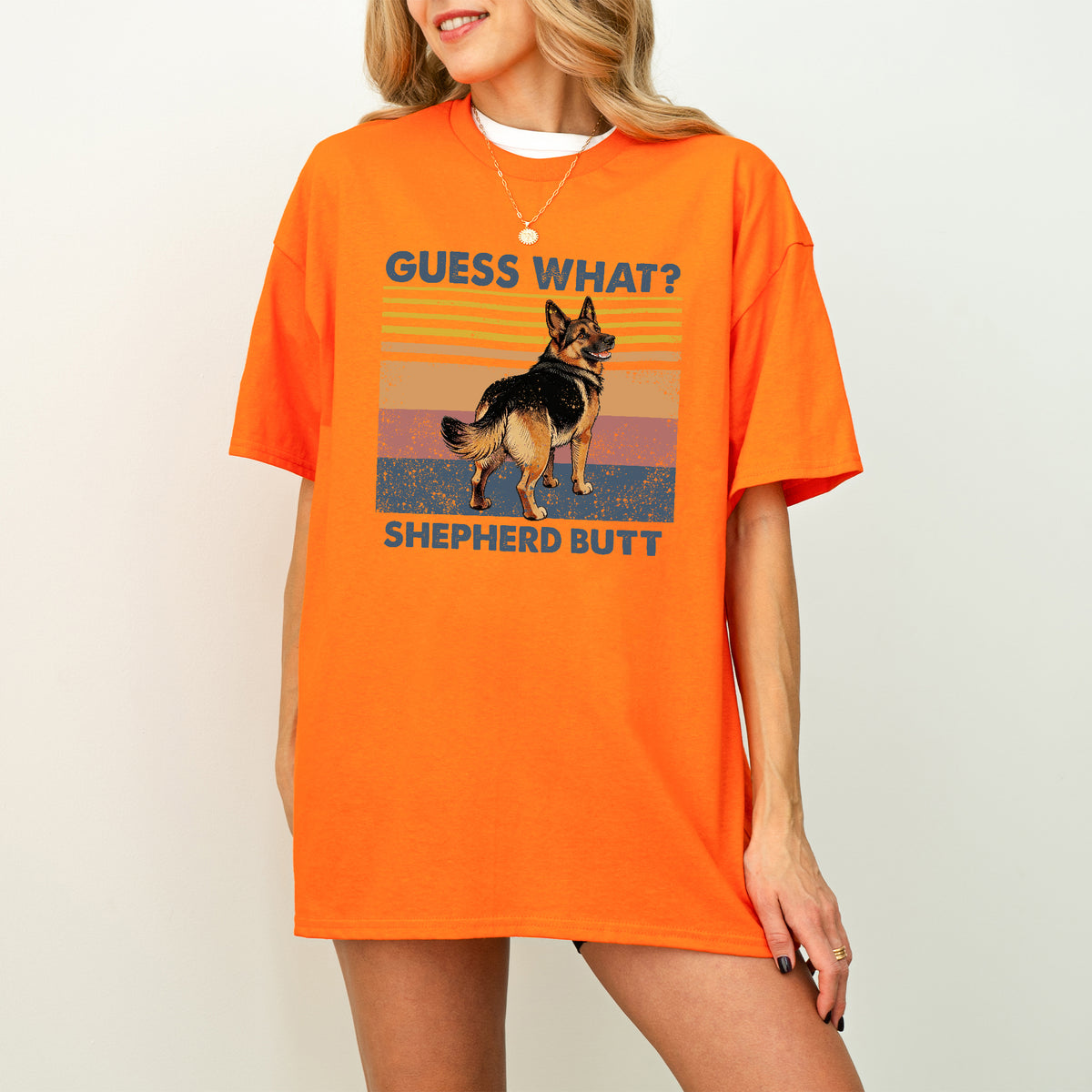 Guess What Shepherd Butt Shirt – Funny Dog Lover Gift