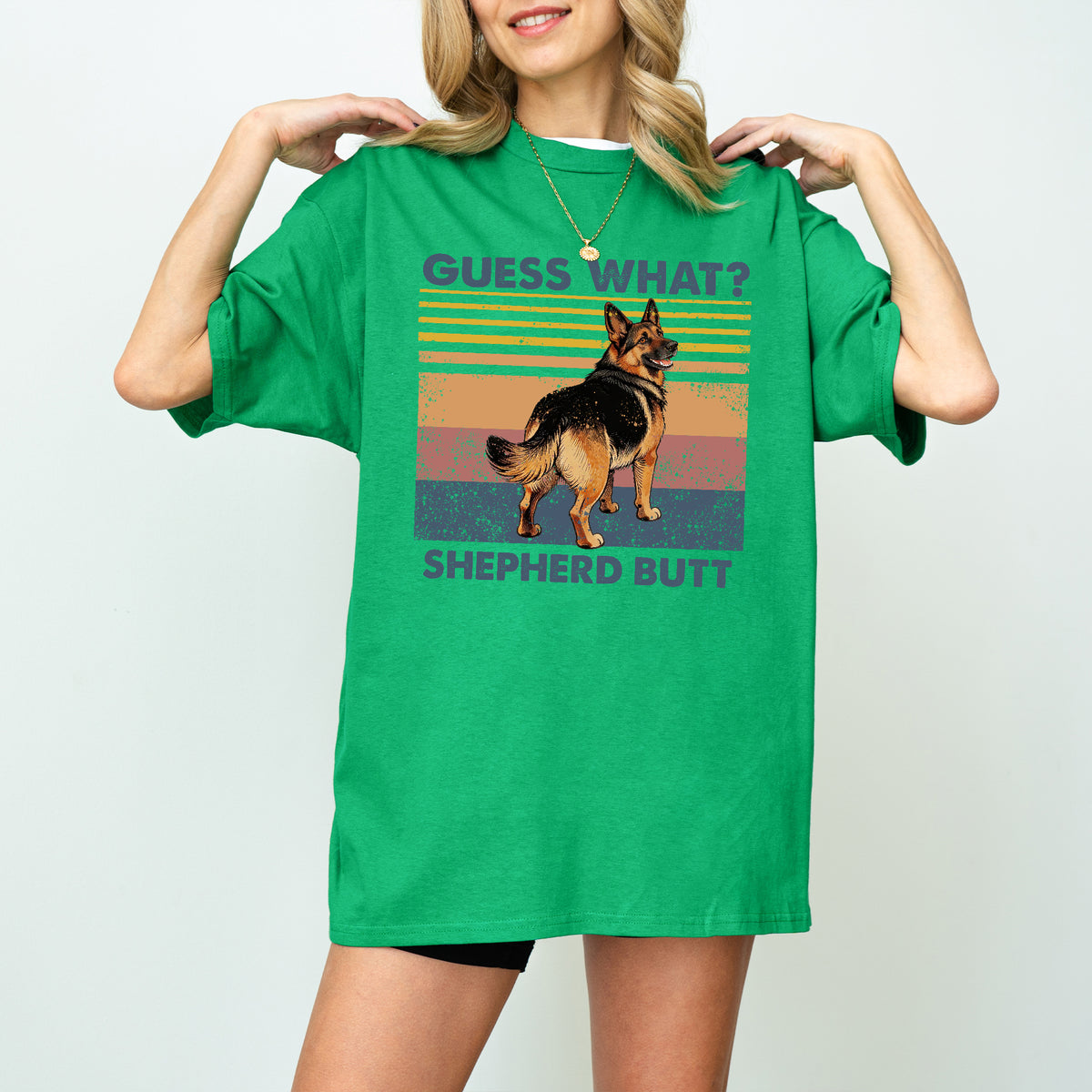 Guess What Shepherd Butt Shirt – Funny Dog Lover Gift