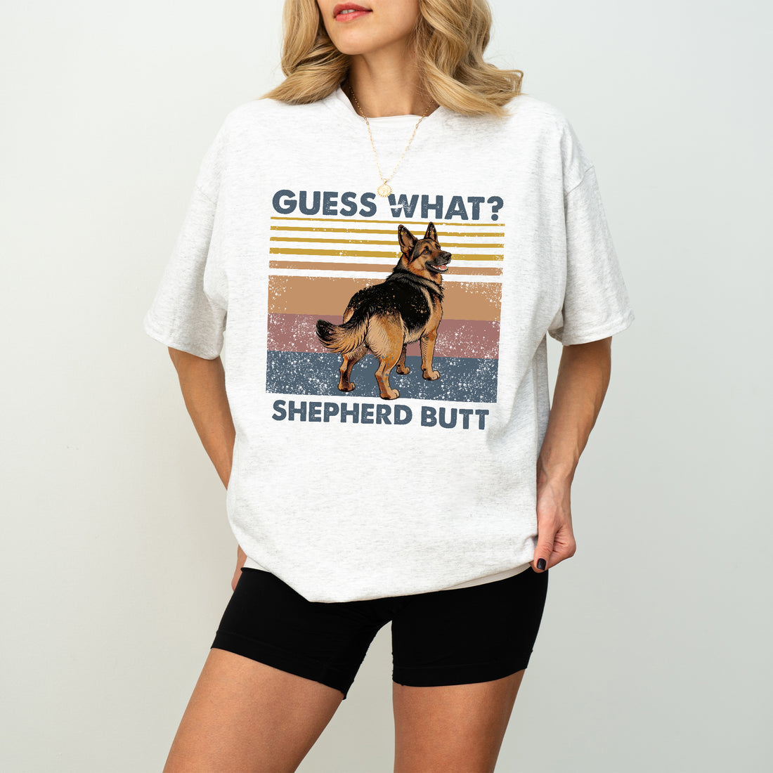 Guess What Shepherd Butt Shirt – Funny Tee for Dog Lovers, Cute Gift