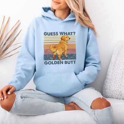 Guess What Retriever Butt Hoodie – Funny Dog Lover Gift