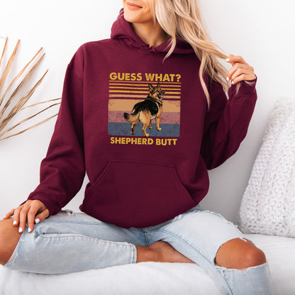 Guess What Shepherd Butt Hoodie – Funny Dog Lover Gift