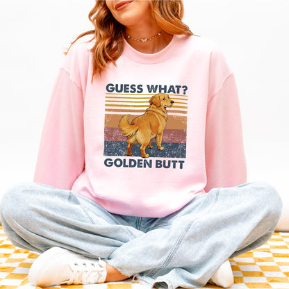 Guess What Retriever Butt Sweatshirt – Funny Dog Lover Gift