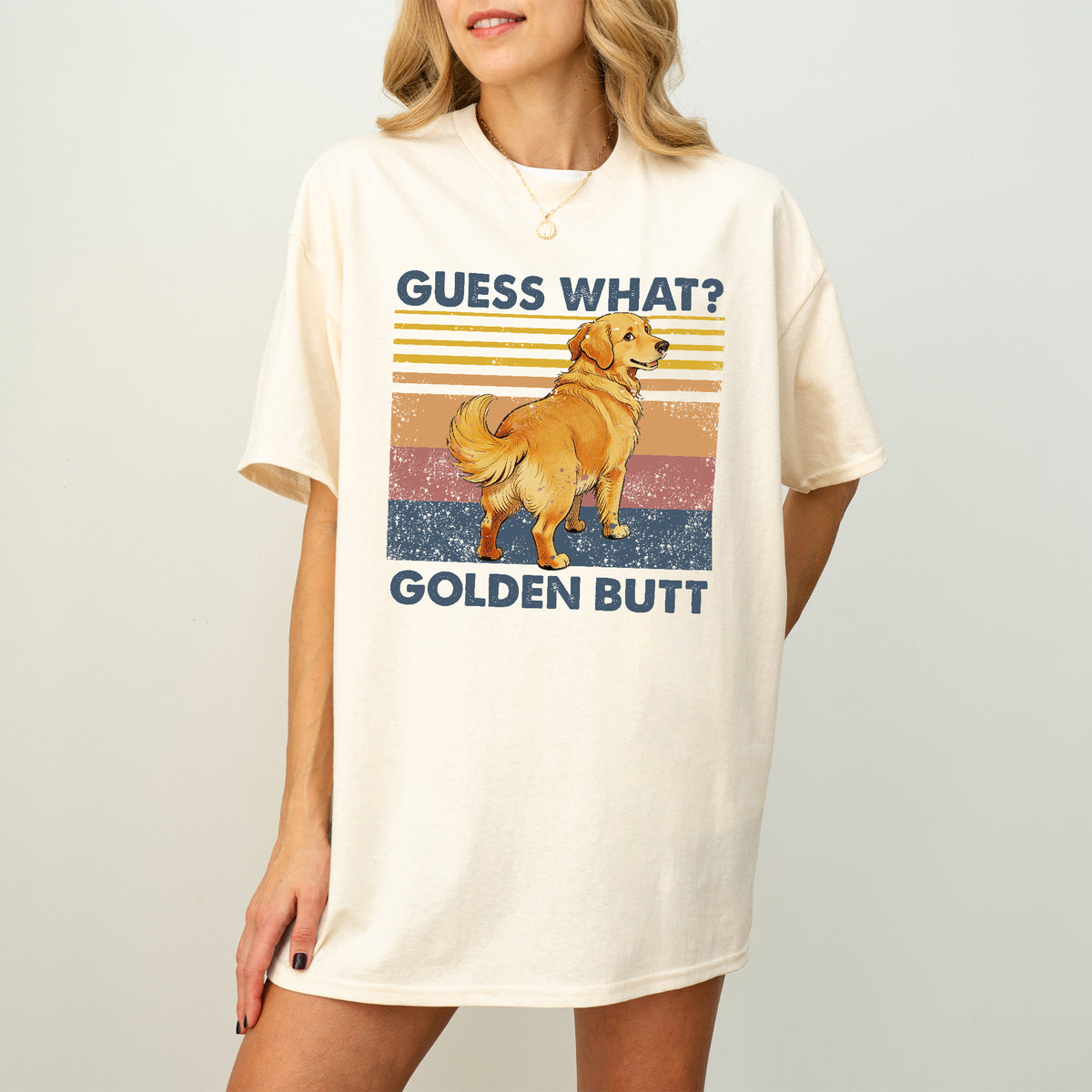 Guess What Retriever Butt Shirt – Funny Dog Lover Gift