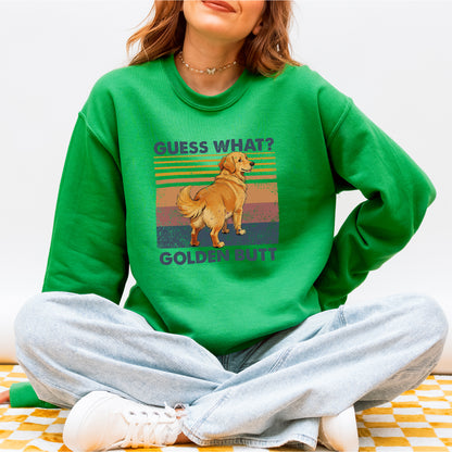 Guess What Retriever Butt Sweatshirt – Funny Dog Lover Gift