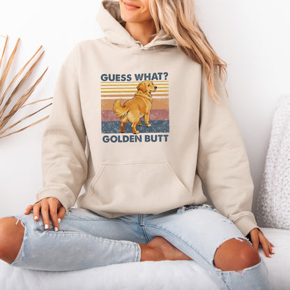 Guess What Retriever Butt Hoodie – Funny Dog Lover Gift