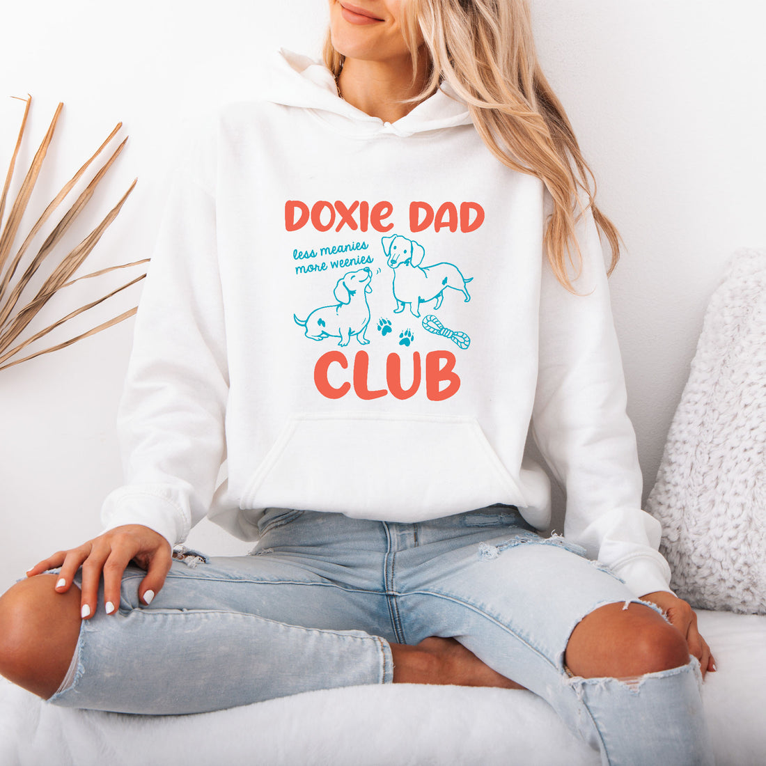 Doxie Dad Club Dachshund Hoodie