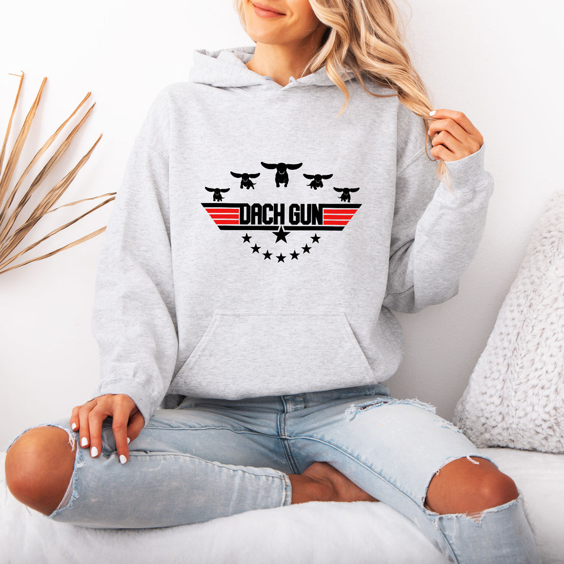 Top Dog Dachshund Hoodie – Dachshund Lover Gift