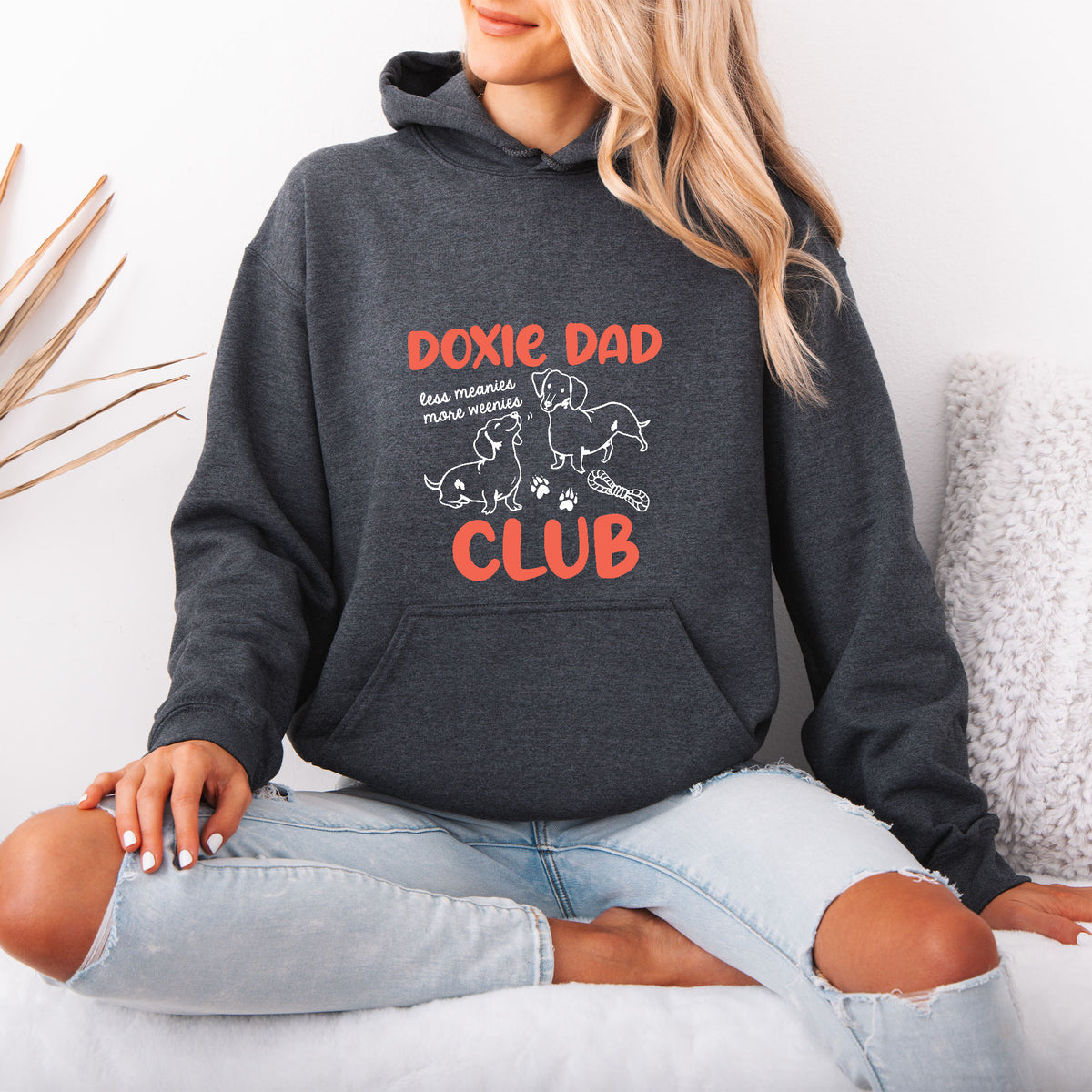 Doxie Dad Club Dachshund Hoodie