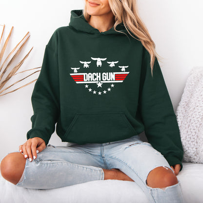 Top Dog Dachshund Hoodie – Dachshund Lover Gift