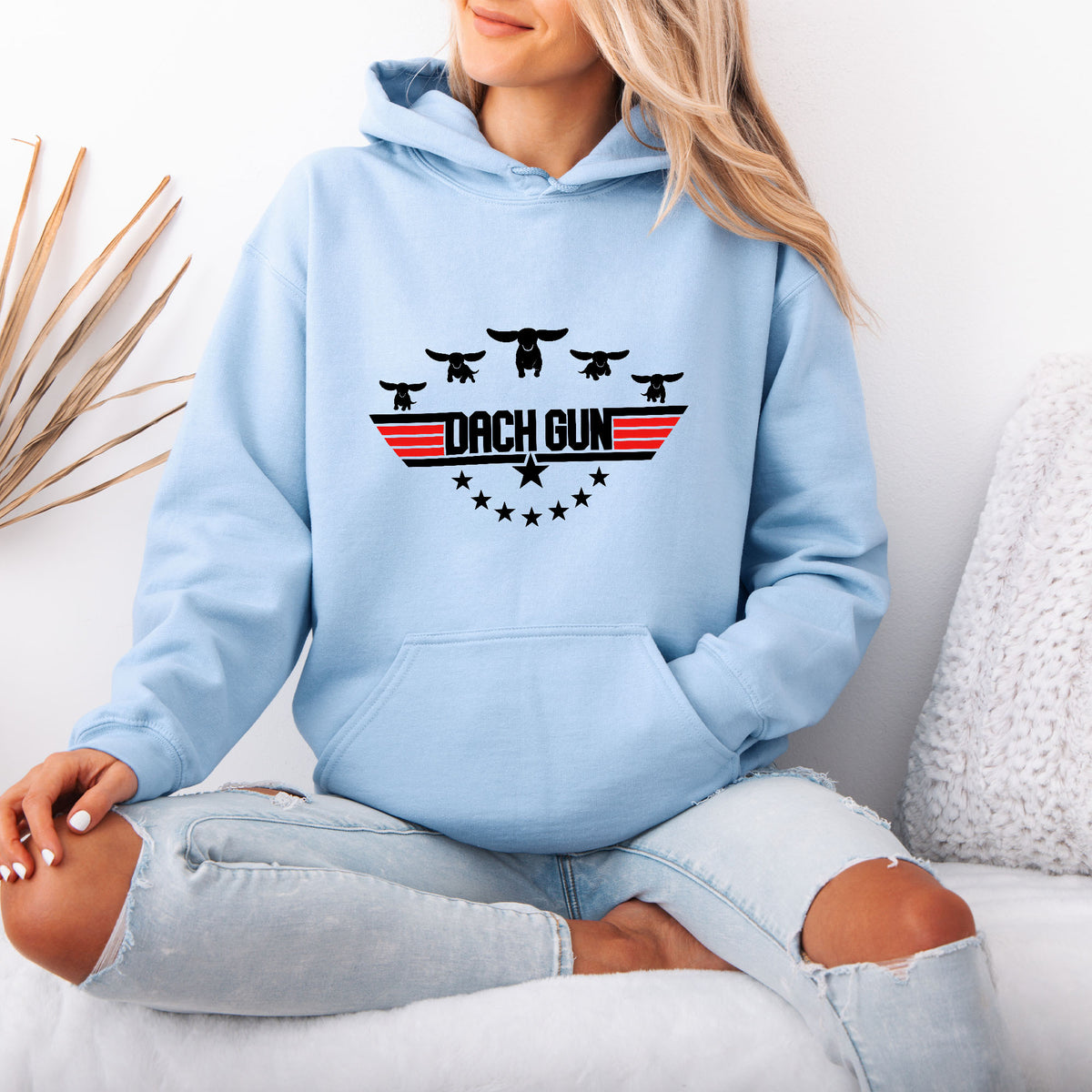 Top Dog Dachshund Hoodie – Dachshund Lover Gift