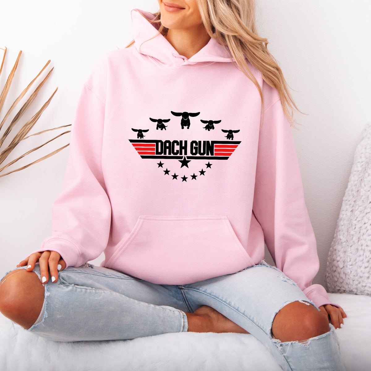 Top Dog Dachshund Hoodie – Dachshund Lover Gift
