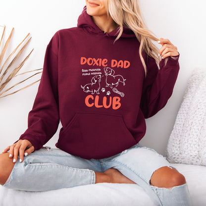 Doxie Dad Club Dachshund Hoodie