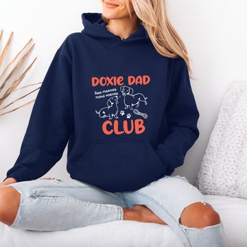 Doxie Dad Club Dachshund Hoodie