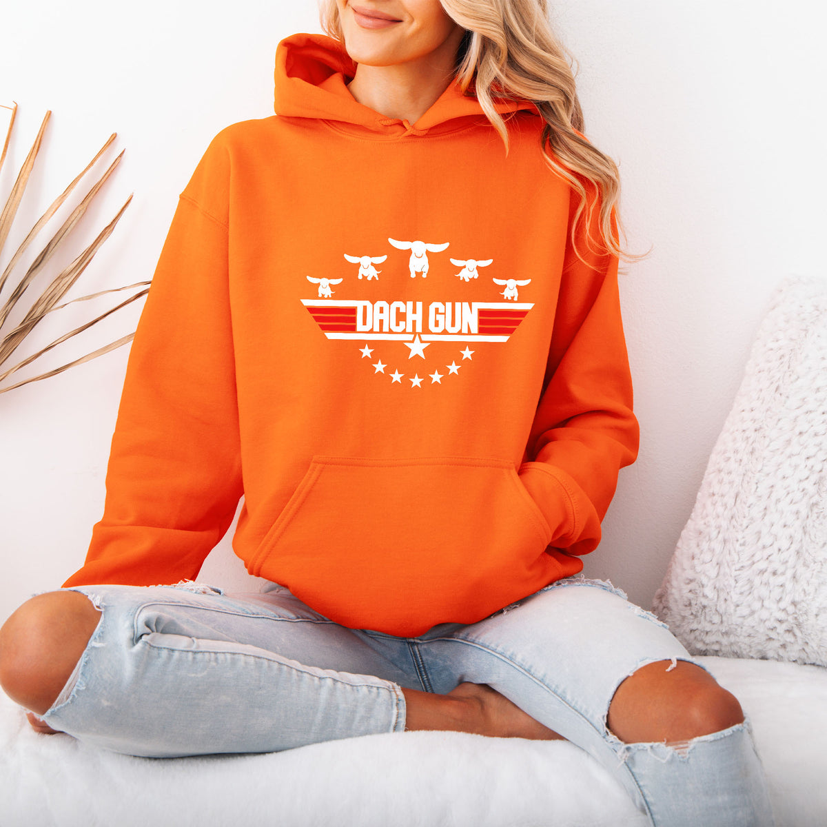Top Dog Dachshund Hoodie – Dachshund Lover Gift