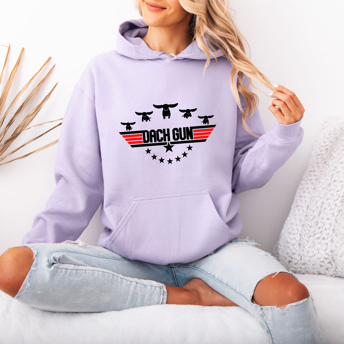 Top Dog Dachshund Hoodie – Dachshund Lover Gift