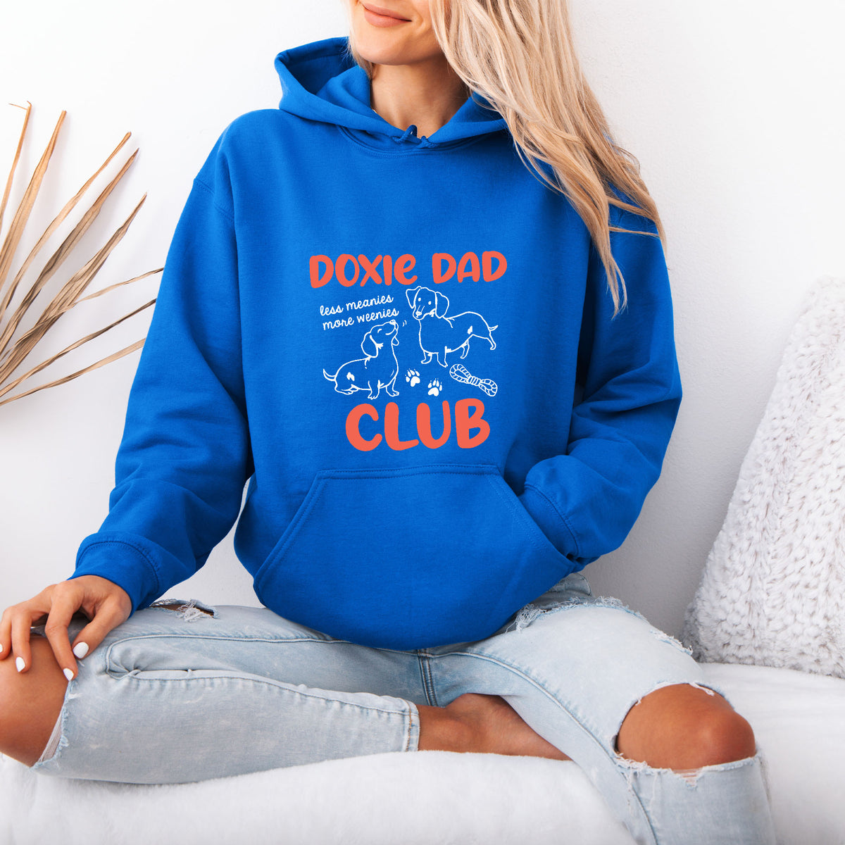 Doxie Dad Club Dachshund Hoodie
