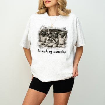 Funny Dachshund Baseball Shirt Bunch of Weenies Dog Mom Tee