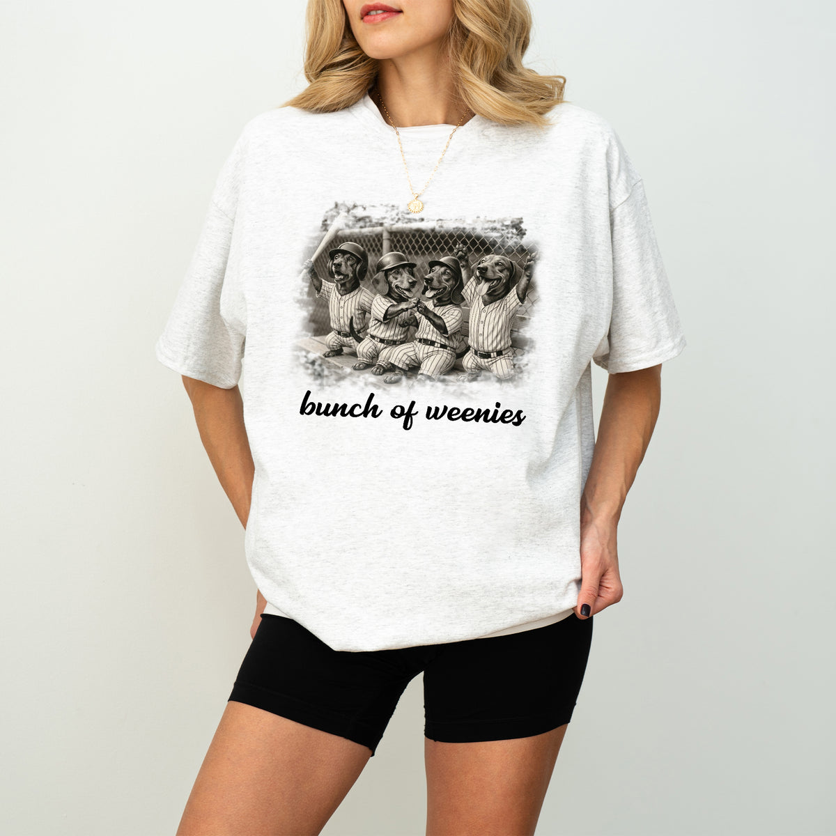 Bunch of Weenies Dachshund Baseball Shirt – Funny Doxie Tee