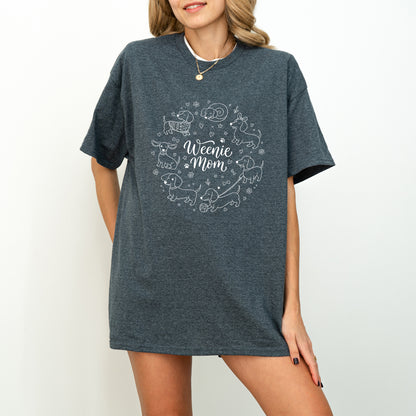 Comfort Colors Dachshund Mom Shirt - Best Gift for Doxie Mama