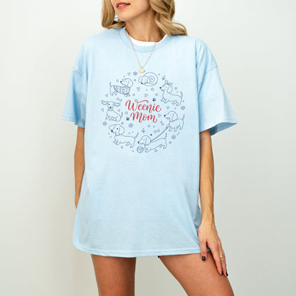 Comfort Colors Dachshund Mom Shirt - Best Gift for Doxie Mama