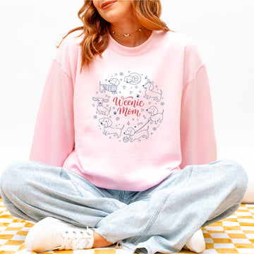 Weenie Mom Sweatshirt, Shirt for Dachshund Mama, Doxie Mom Shirt, Funny Dachshund Shirt, Wiener Dog Shirt for Dachshund Owner, Gift for Dachshund