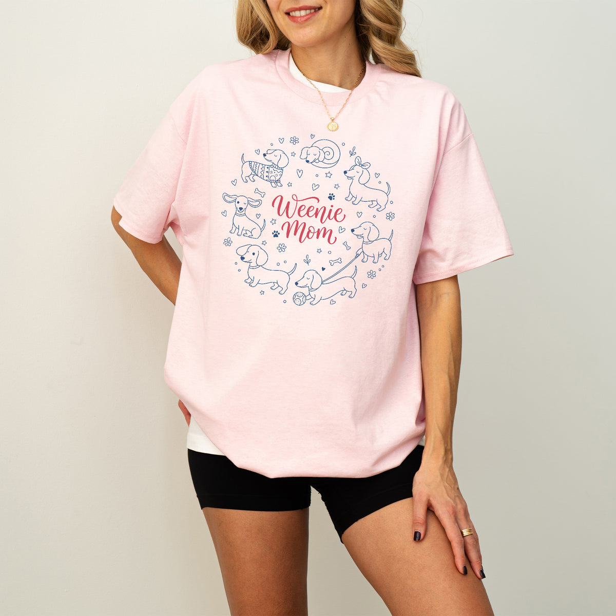 Comfort Colors Dachshund Mom Shirt - Best Gift for Doxie Mama