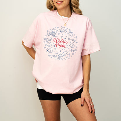 Comfort Colors Dachshund Mom Shirt - Best Gift for Doxie Mama