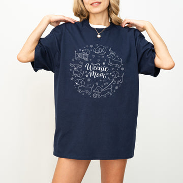 Comfort Colors Dachshund Mom Shirt - Best Gift for Doxie Mama