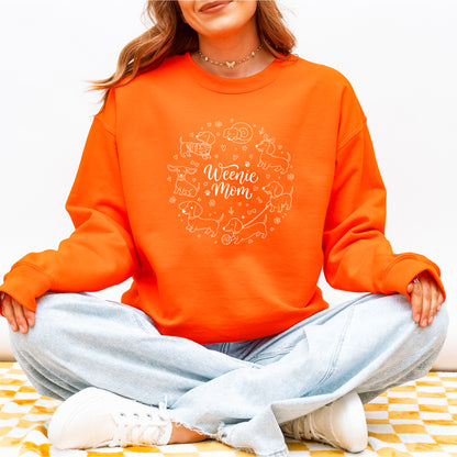 Weenie Mom Dachshund Sweatshirt – Funny Doxie Mom Gift