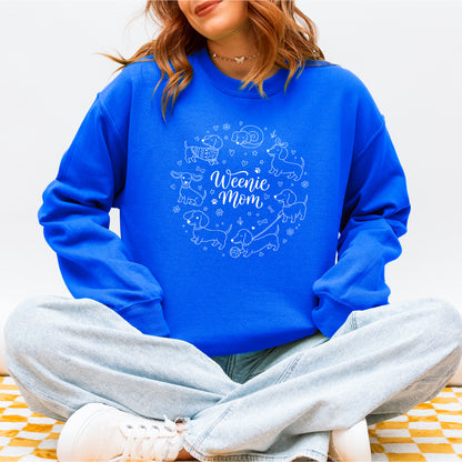 Weenie Mom Dachshund Sweatshirt – Funny Doxie Mom Gift