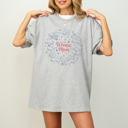 Comfort Colors Dachshund Mom Shirt - Best Gift for Doxie Mama