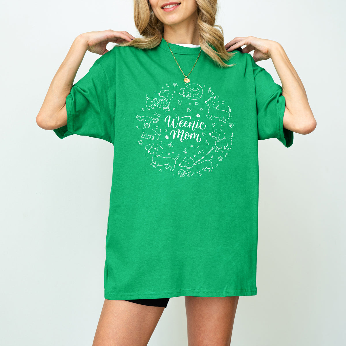 Comfort Colors Dachshund Mom Shirt - Best Gift for Doxie Mama